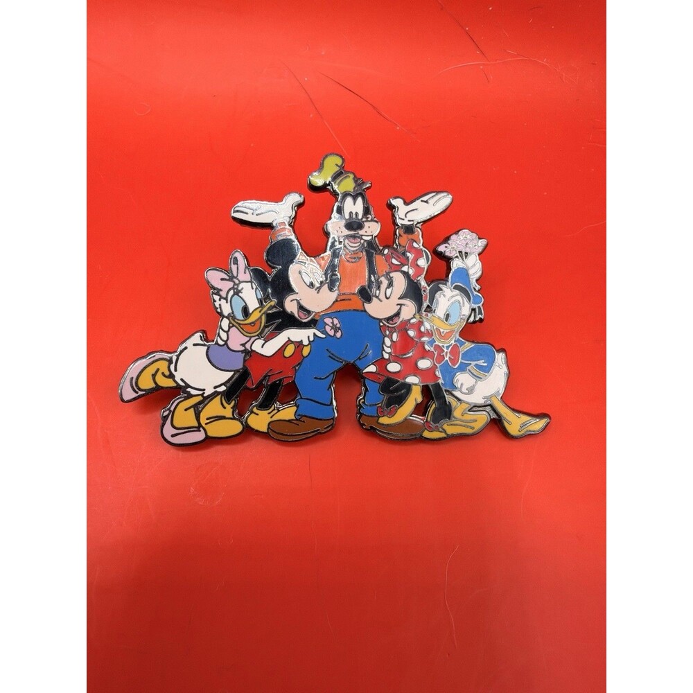 Mickey, Minnie, Donald, Daisy and Goofy - Cluster Group Disney Pin #4320 Fab 5